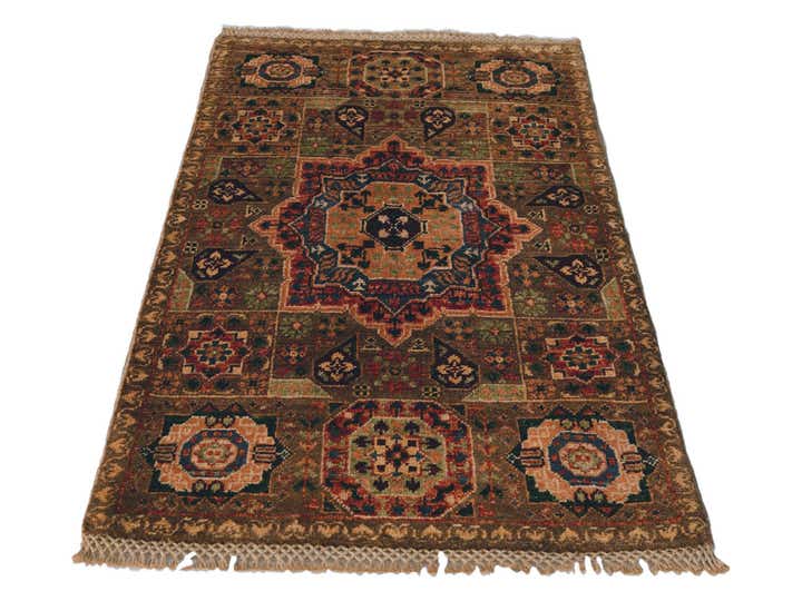 2' x 3' 2 Hand Knotted Mamluk Ziegler Rug