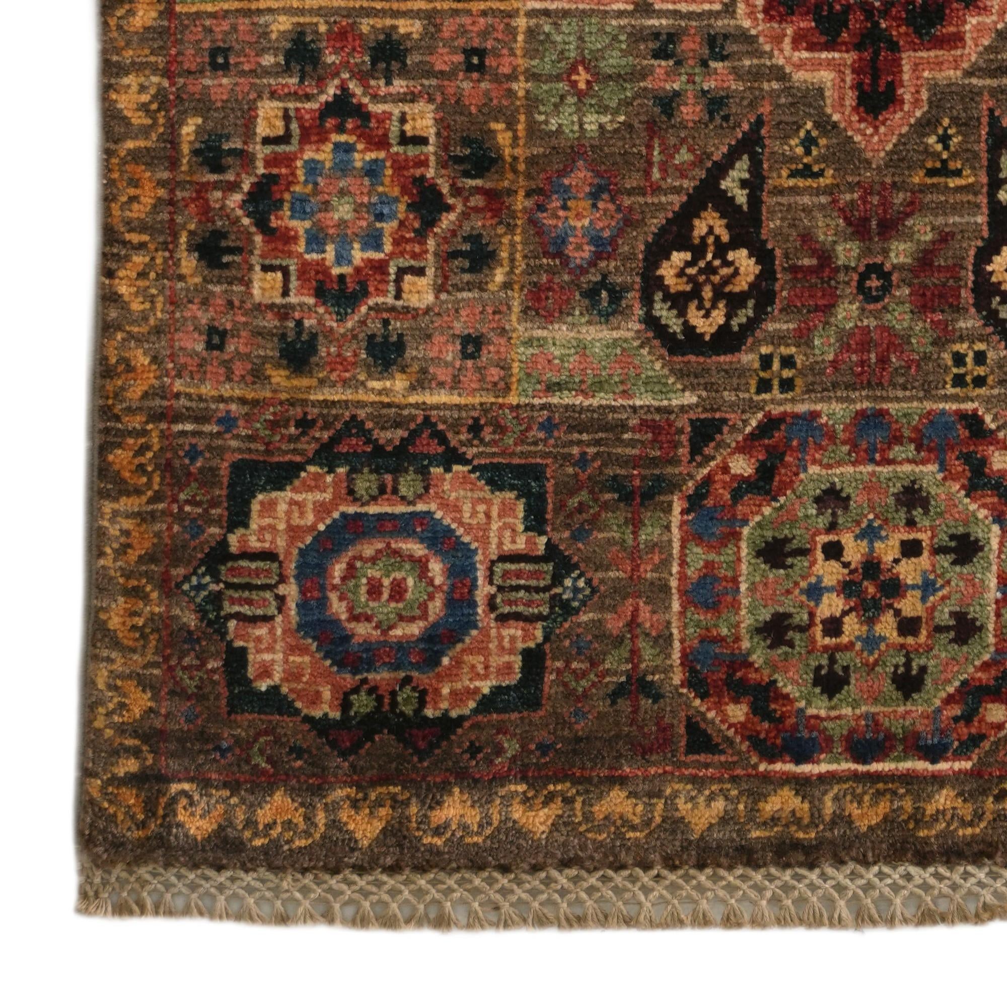 2' x 3' 2 Hand Knotted Mamluk Ziegler Rug