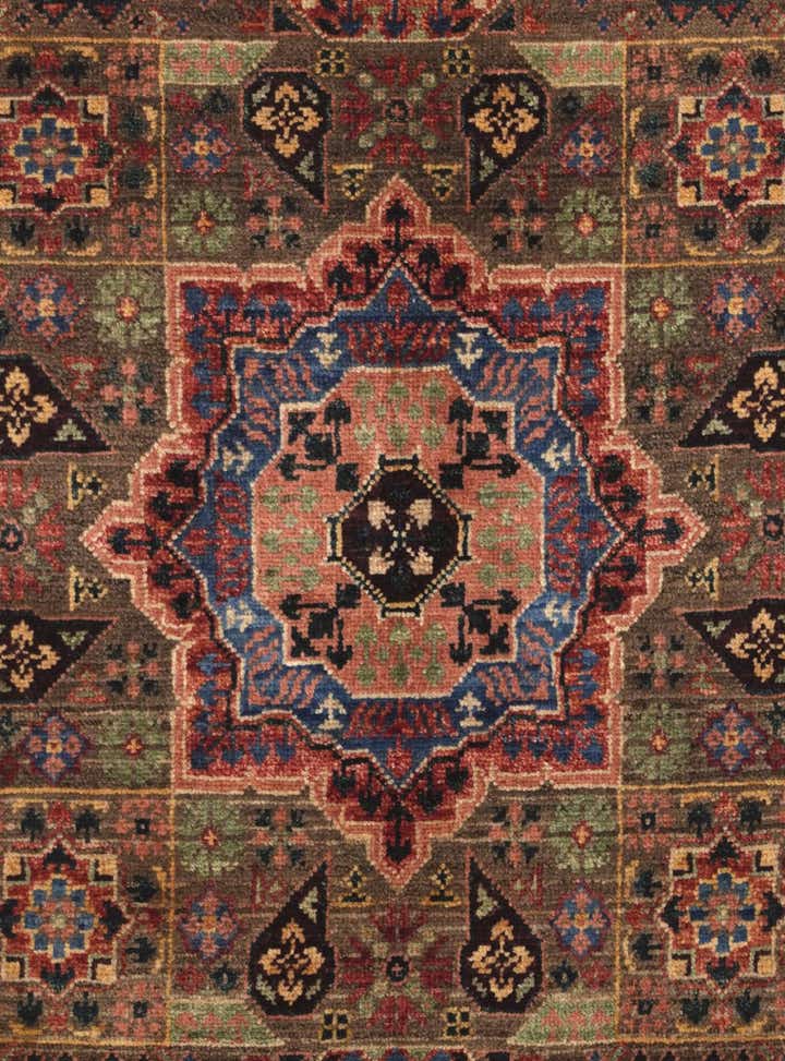 2' x 3' 2 Hand Knotted Mamluk Ziegler Rug
