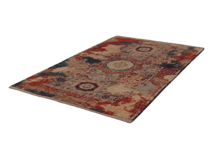 3' 4 x 5' Hand Knotted Mamluk Ziegler Rug