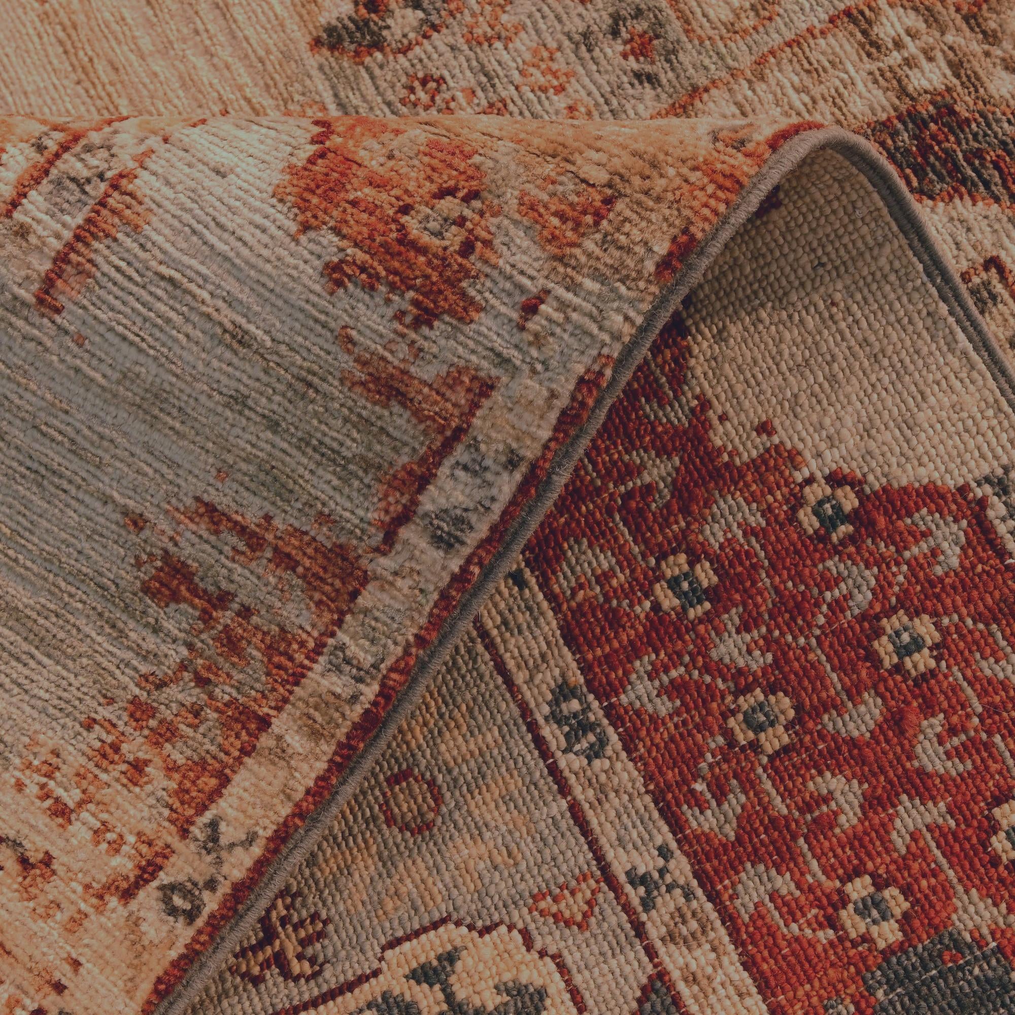 3' 4 x 5' Hand Knotted Mamluk Ziegler Rug