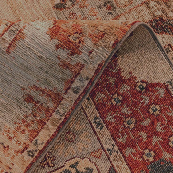 Detail image of 3' 4 x 5' Hand Knotted Mamluk Ziegler Rug