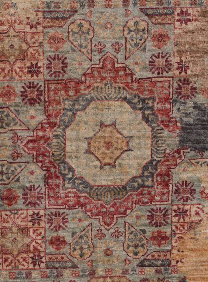 3' 4 x 5' Hand Knotted Mamluk Ziegler Rug