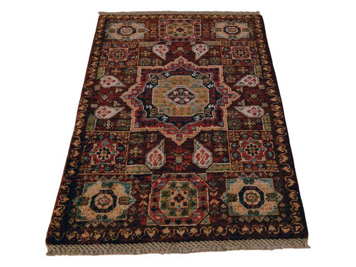2' x 3' Hand Knotted Mamluk Ziegler Rug