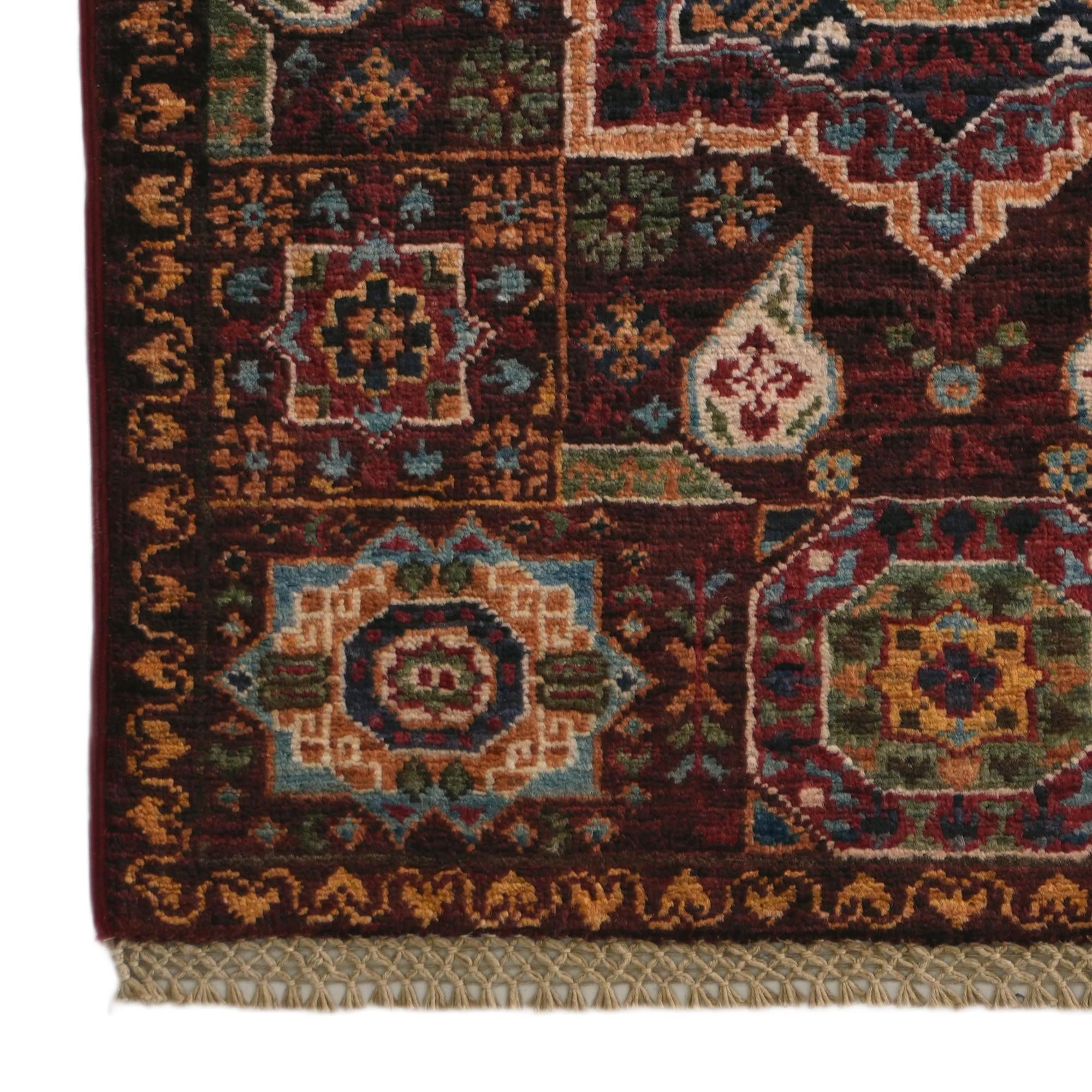 2' x 3' Hand Knotted Mamluk Ziegler Rug