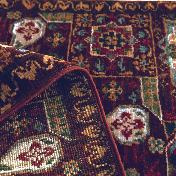 Detail image of 2' x 3' Hand Knotted Mamluk Ziegler Rug