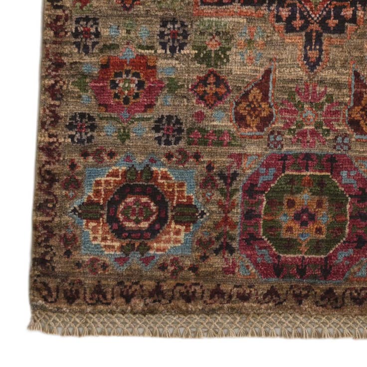 Detail image of 2' x 3' 2 Hand Knotted Mamluk Ziegler Rug
