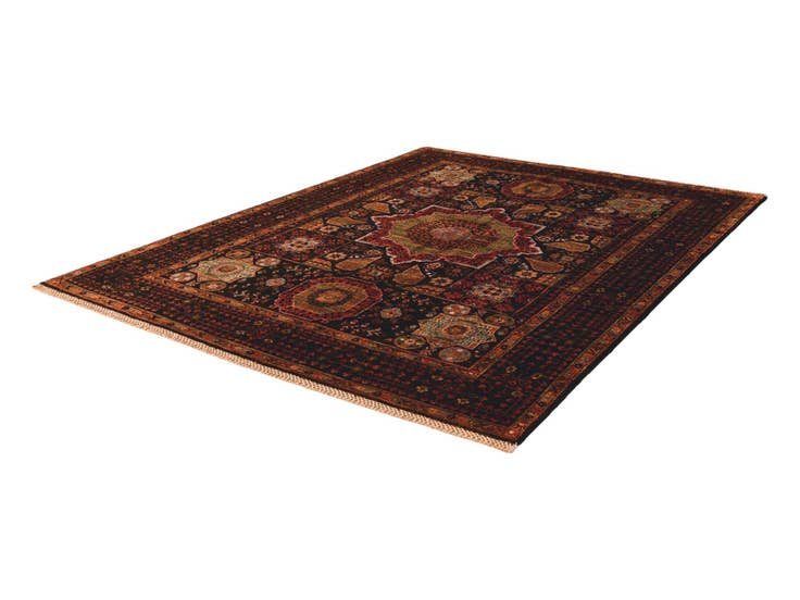 Detail image of 5' 1 x 6' 6 Hand Knotted Mamluk Ziegler Rug