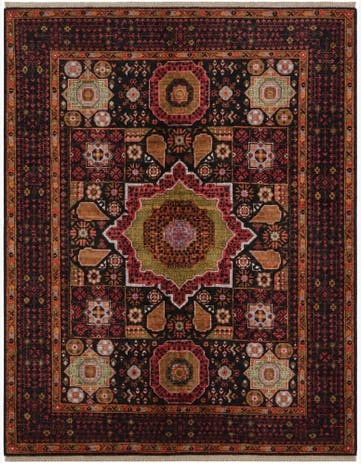 5' 1 x 6' 6 Hand Knotted Mamluk Ziegler Rug