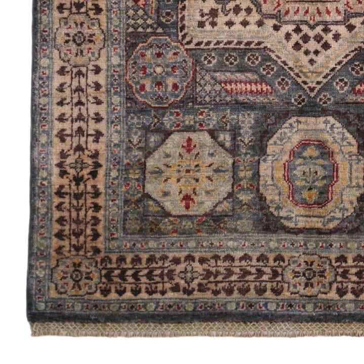 3' 6 x 4' 11 Hand Knotted Mamluk Ziegler Rug