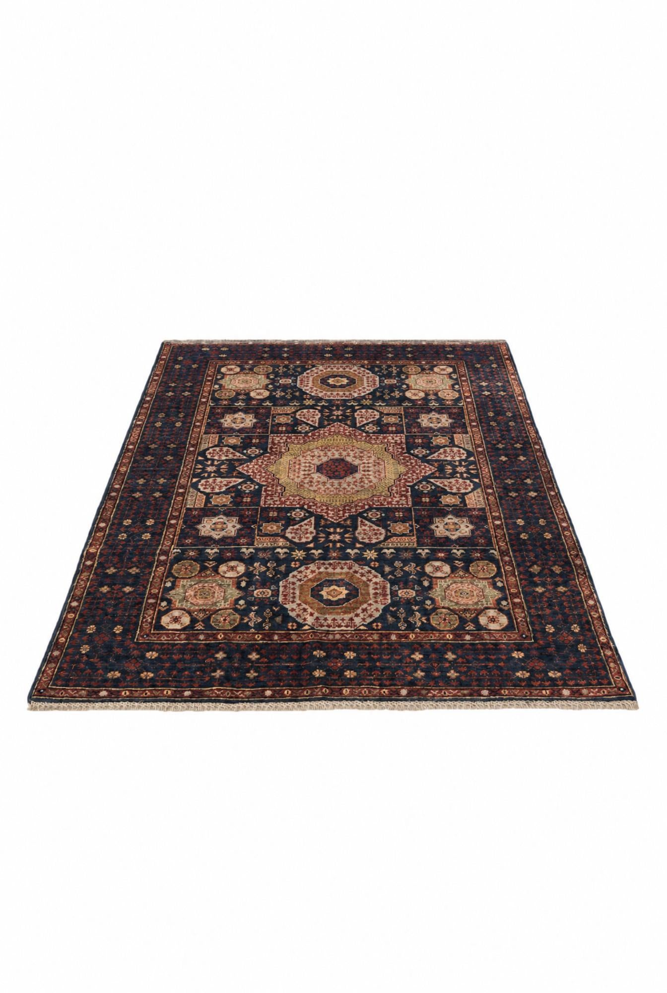 4' x 5' 10 Hand Knotted Mamluk Ziegler Rug