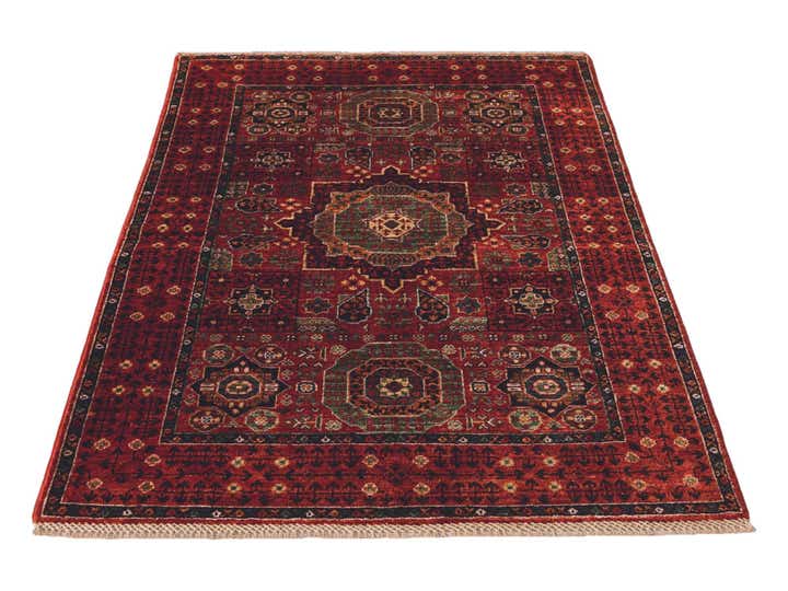 3' 3 x 5' 1 Hand Knotted Mamluk Ziegler Rug