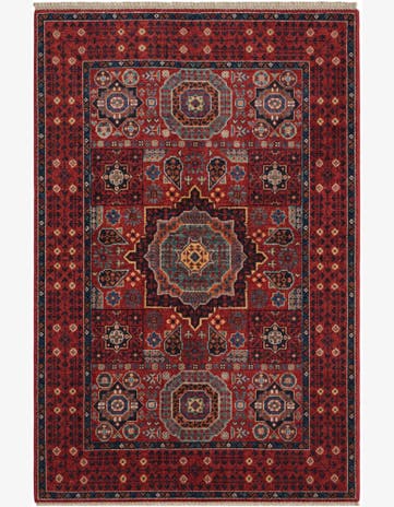 3' 3 x 5' 1 Hand Knotted Mamluk Ziegler Rug