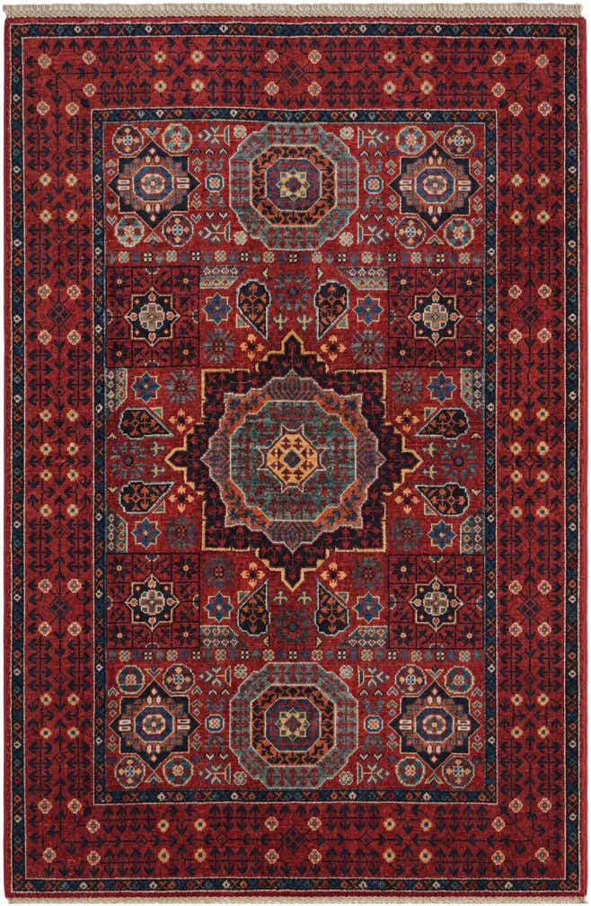 3' 3 x 5' 1 Hand Knotted Mamluk Ziegler Rug