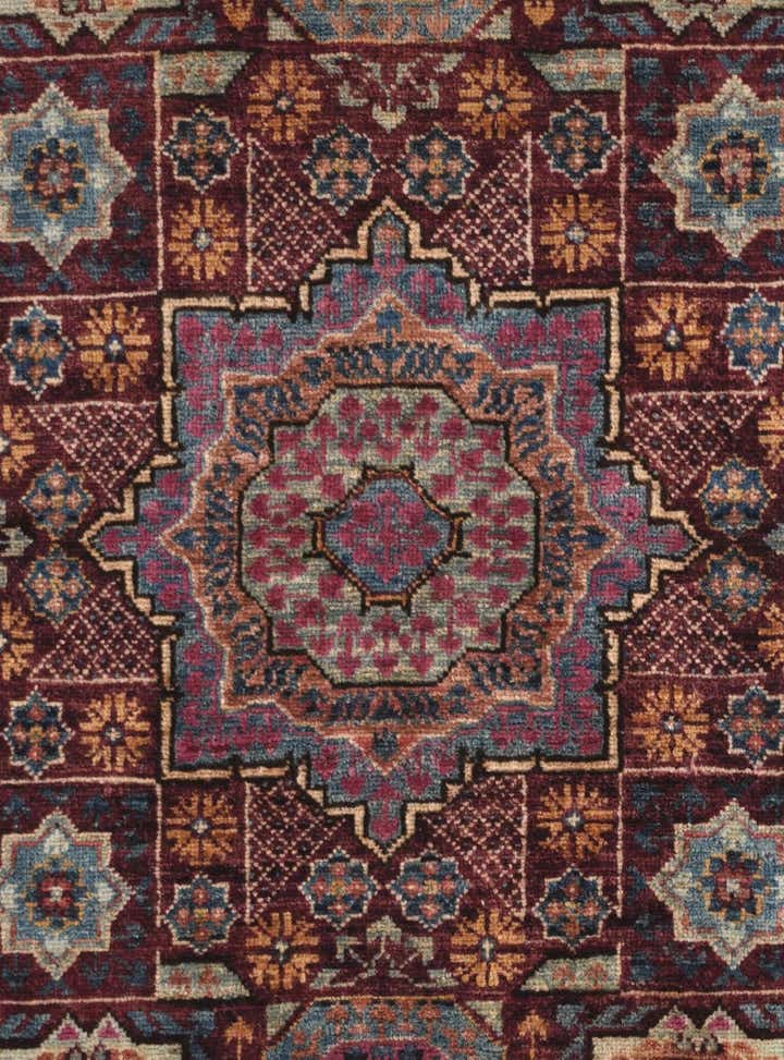 2' x 3' 2 Hand Knotted Mamluk Ziegler Rug