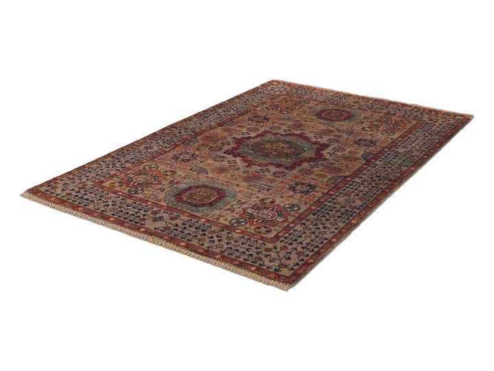 3' 4 x 4' 11 Hand Knotted Mamluk Ziegler Rug