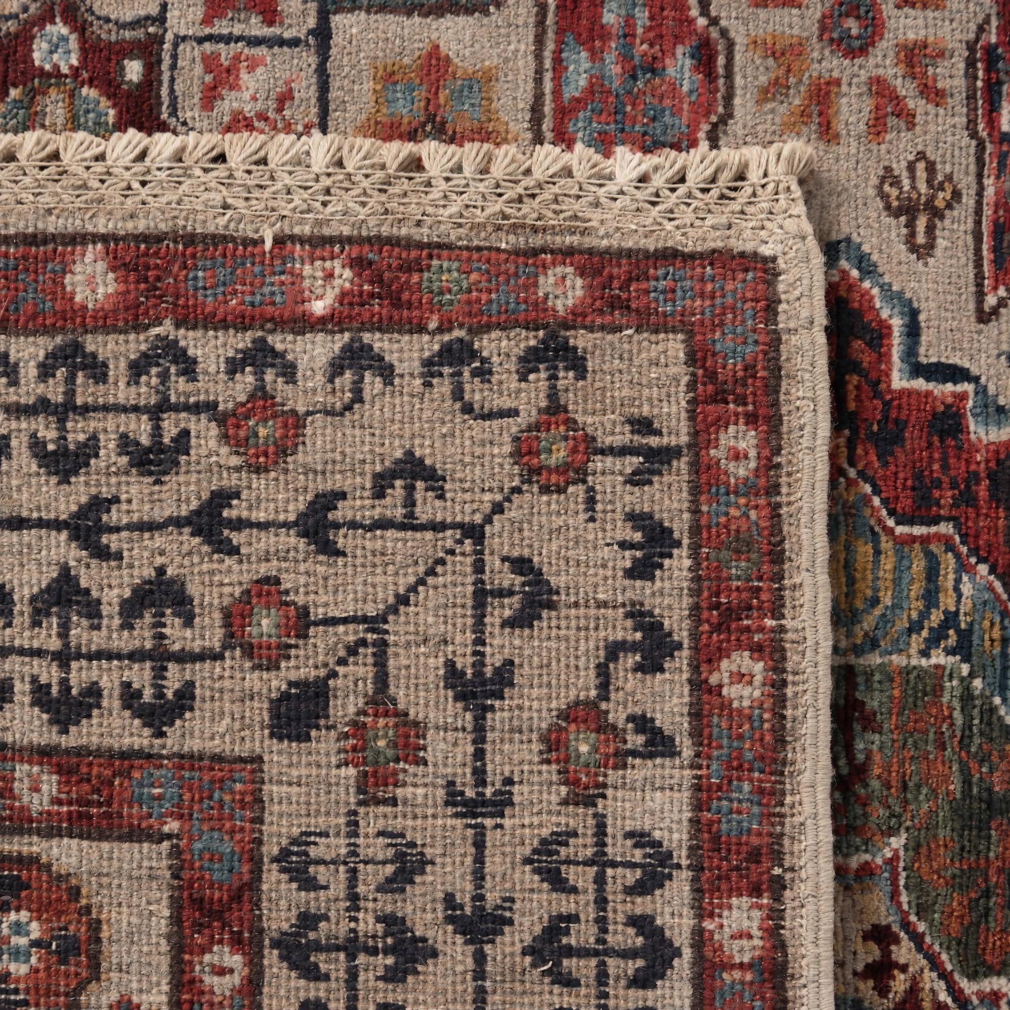 100cm x 150cm Hand Knotted Mamluk Ziegler Rug