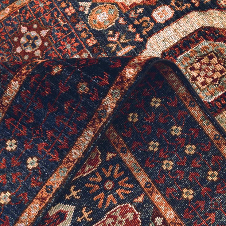 Detail image of 3' 6 x 5' Hand Knotted Mamluk Ziegler Rug