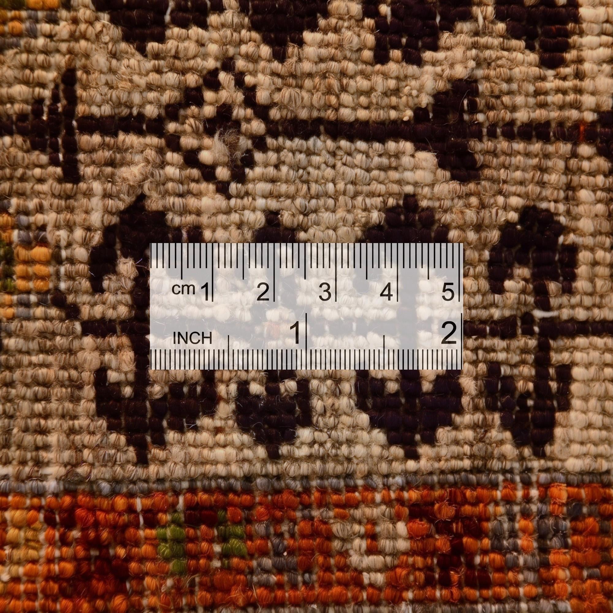 3' 5 x 4' 10 Hand Knotted Mamluk Ziegler Rug
