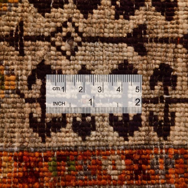 Detail image of 3' 5 x 4' 10 Hand Knotted Mamluk Ziegler Rug
