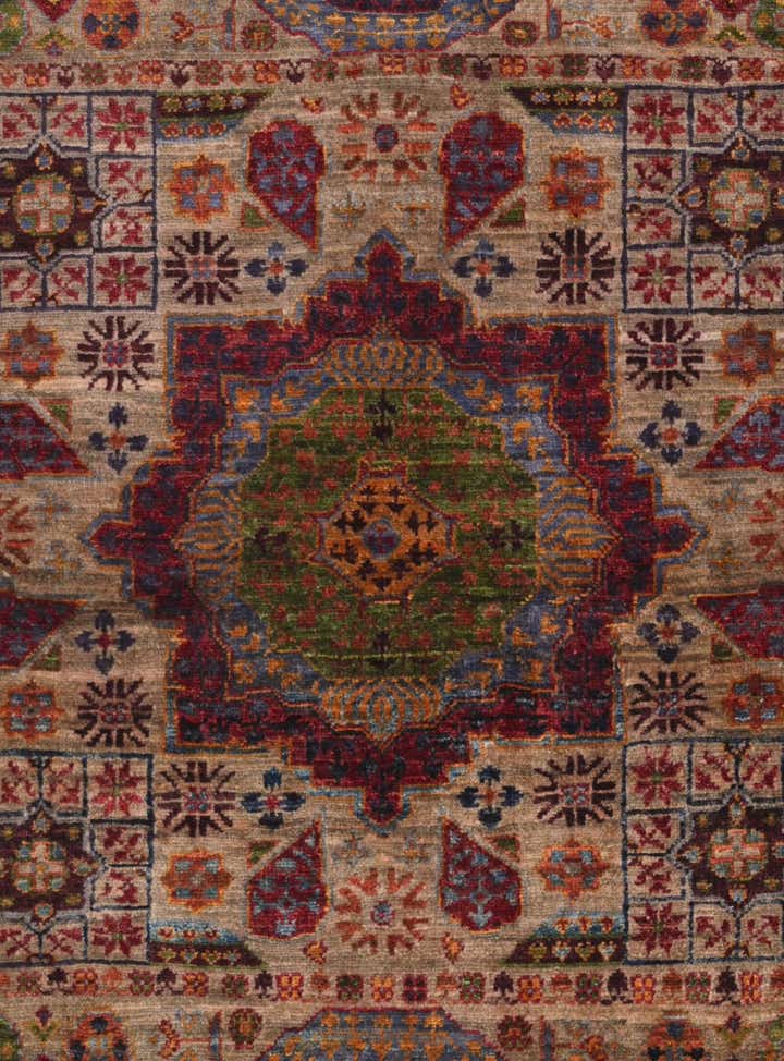 3' 5 x 4' 10 Hand Knotted Mamluk Ziegler Rug