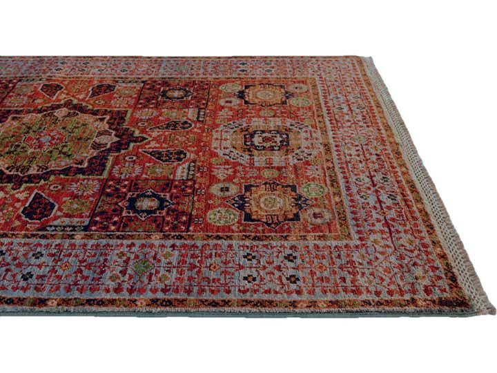 3' 5 x 4' 11 Hand Knotted Mamluk Ziegler Rug