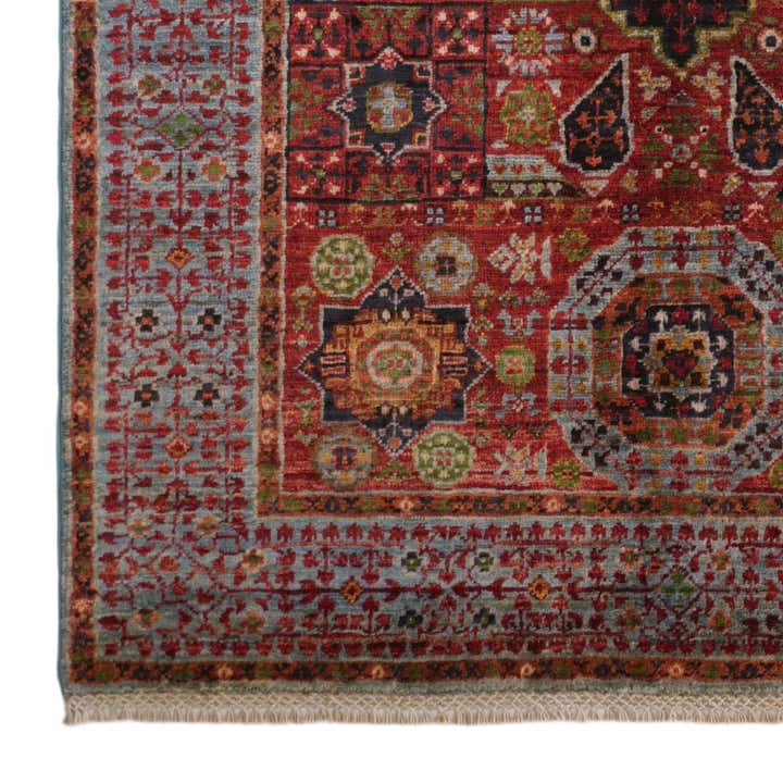 3' 5 x 4' 11 Hand Knotted Mamluk Ziegler Rug