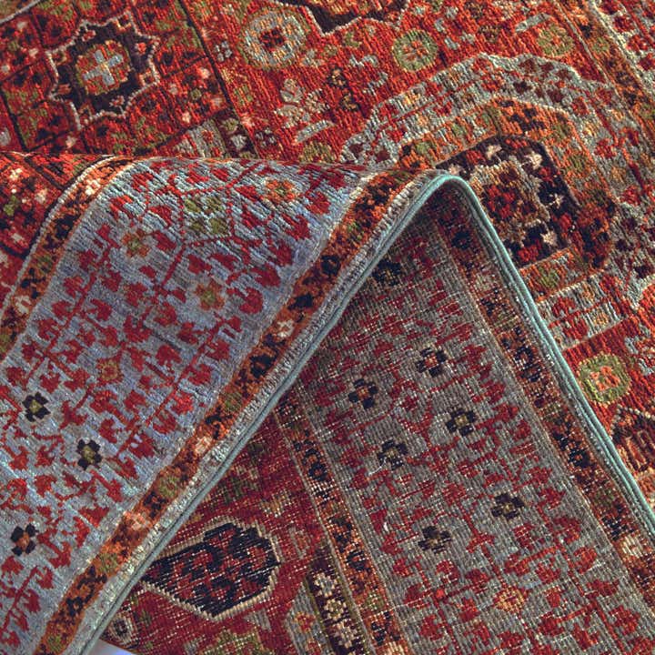 3' 5 x 4' 11 Hand Knotted Mamluk Ziegler Rug