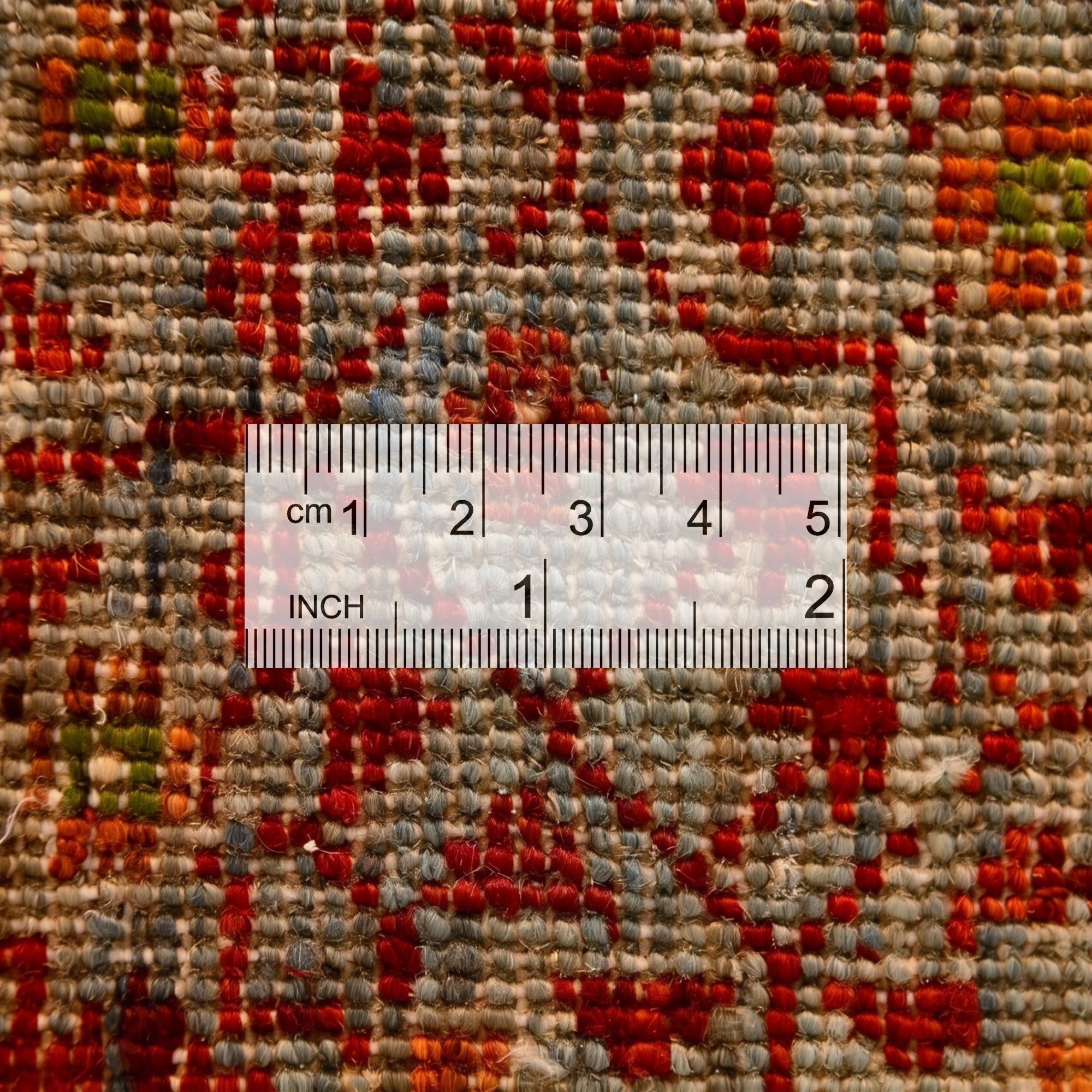 3' 5 x 4' 11 Hand Knotted Mamluk Ziegler Rug