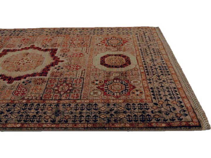 3' 5 x 4' 10 Hand Knotted Mamluk Ziegler Rug