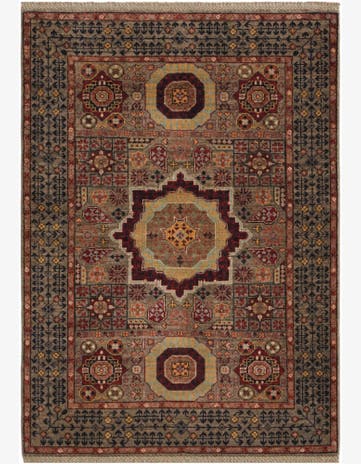 3' 5 x 4' 10 Hand Knotted Mamluk Ziegler Rug