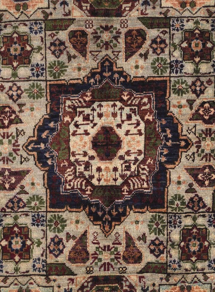 2' 2 x 3' 3 Hand Knotted Mamluk Ziegler Rug