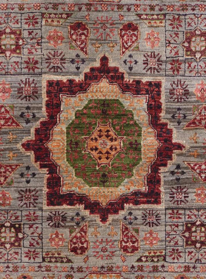 3' 5 x 4' 11 Hand Knotted Mamluk Ziegler Rug