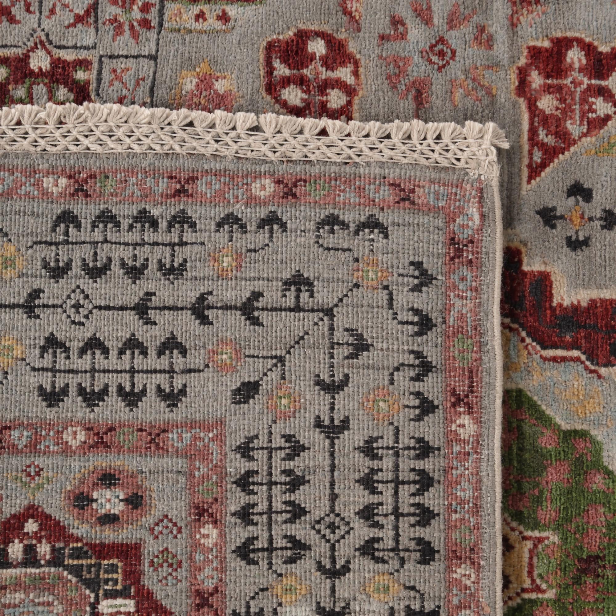 105cm x 150cm anudado a mano Mamluk Ziegler Alfombra