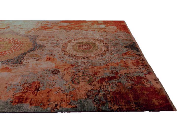 10' 2 x 13' Hand Knotted Mamluk Ziegler Rug