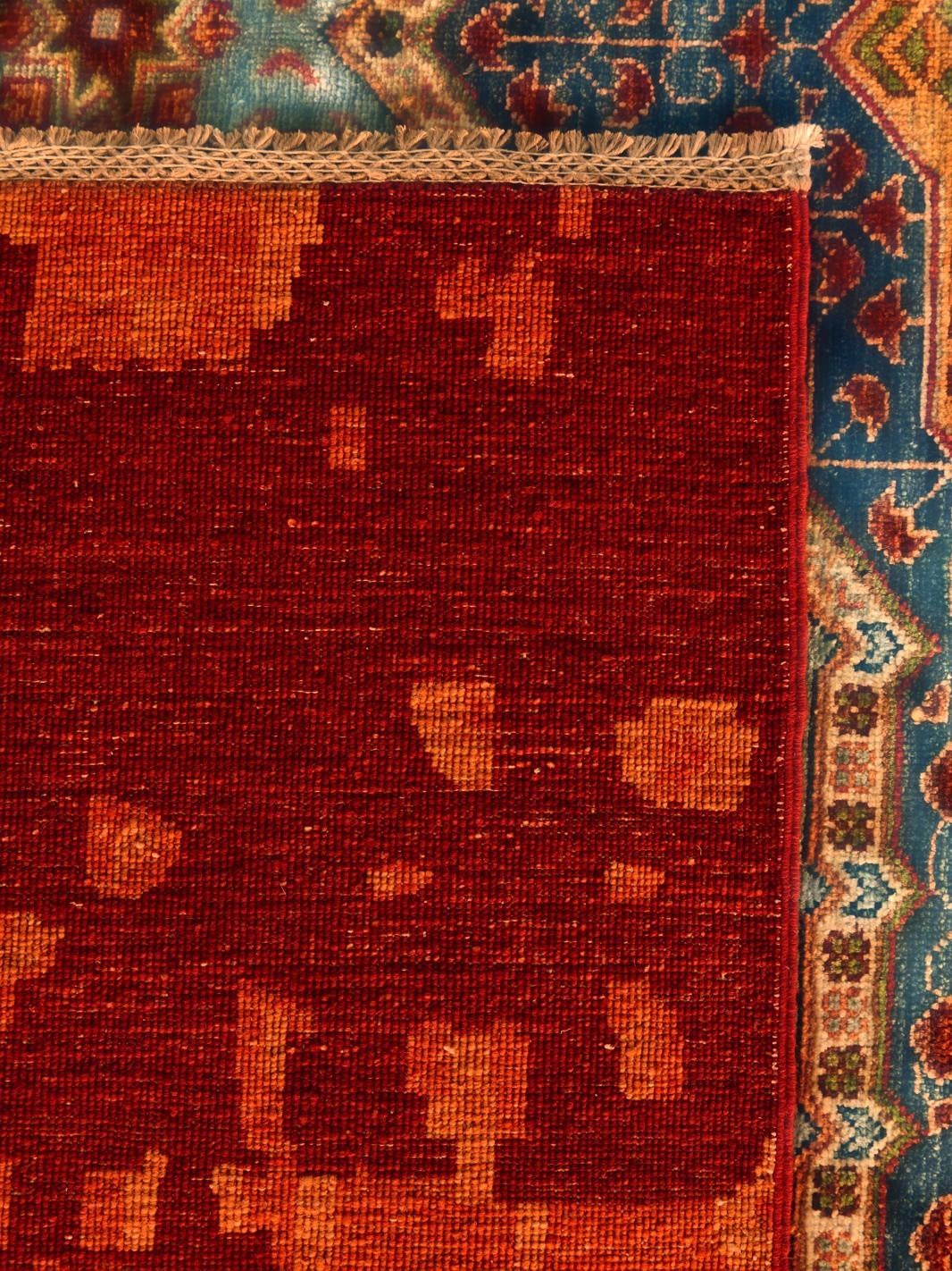 10' 2 x 13' Hand Knotted Mamluk Ziegler Rug