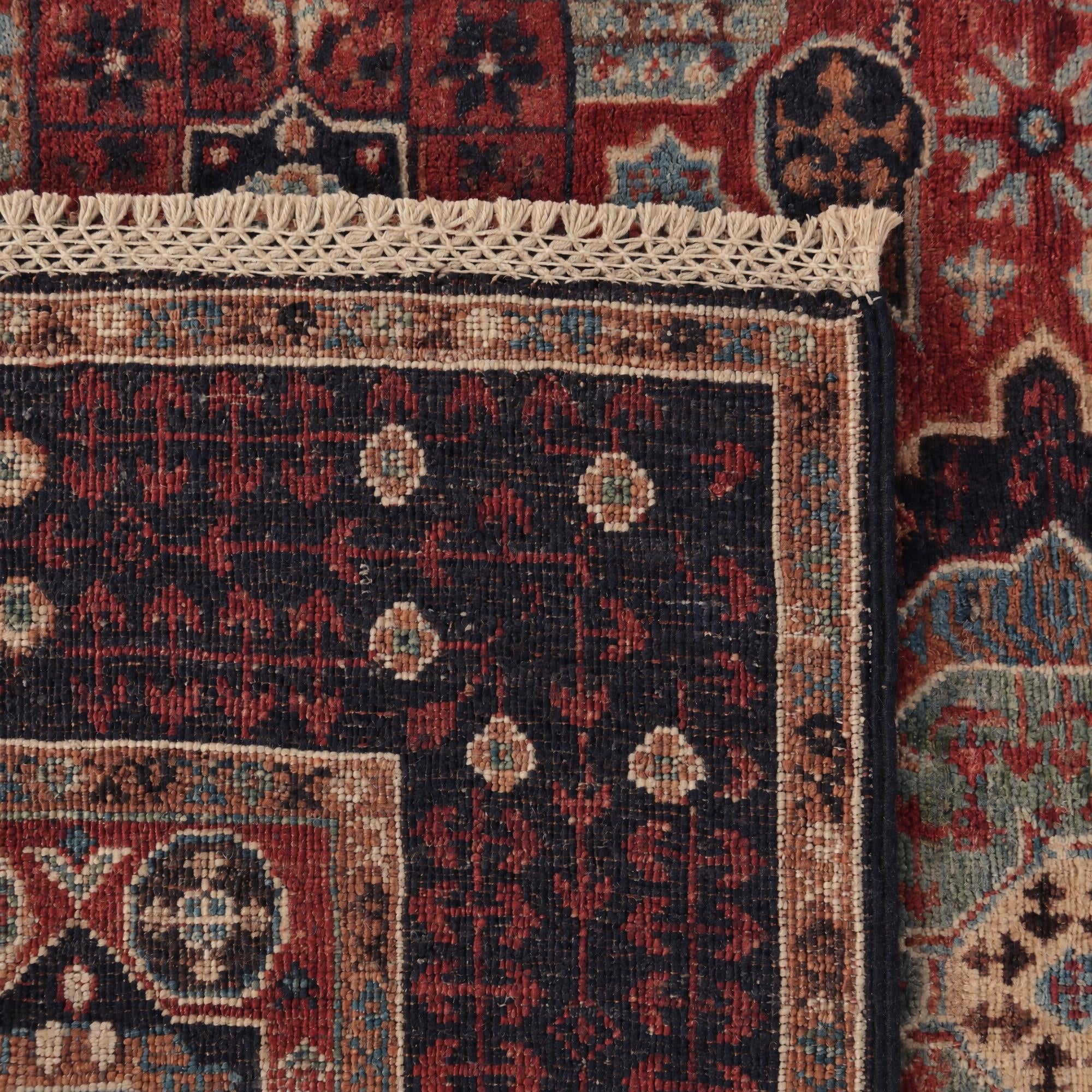 105cm x 160cm Hand Knotted Mamluk Ziegler Rug