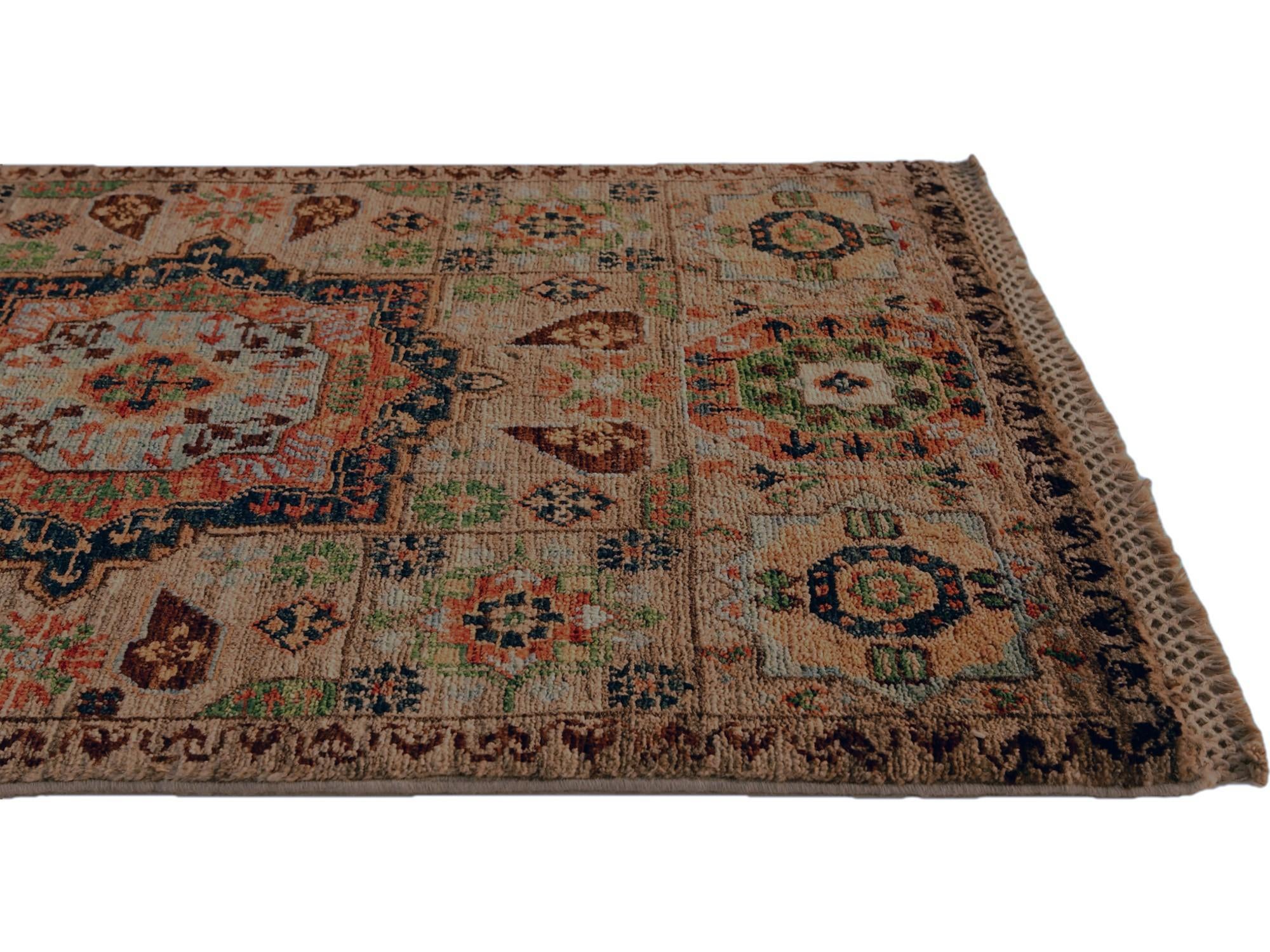 2' x 3' 1 Hand Knotted Mamluk Ziegler Rug