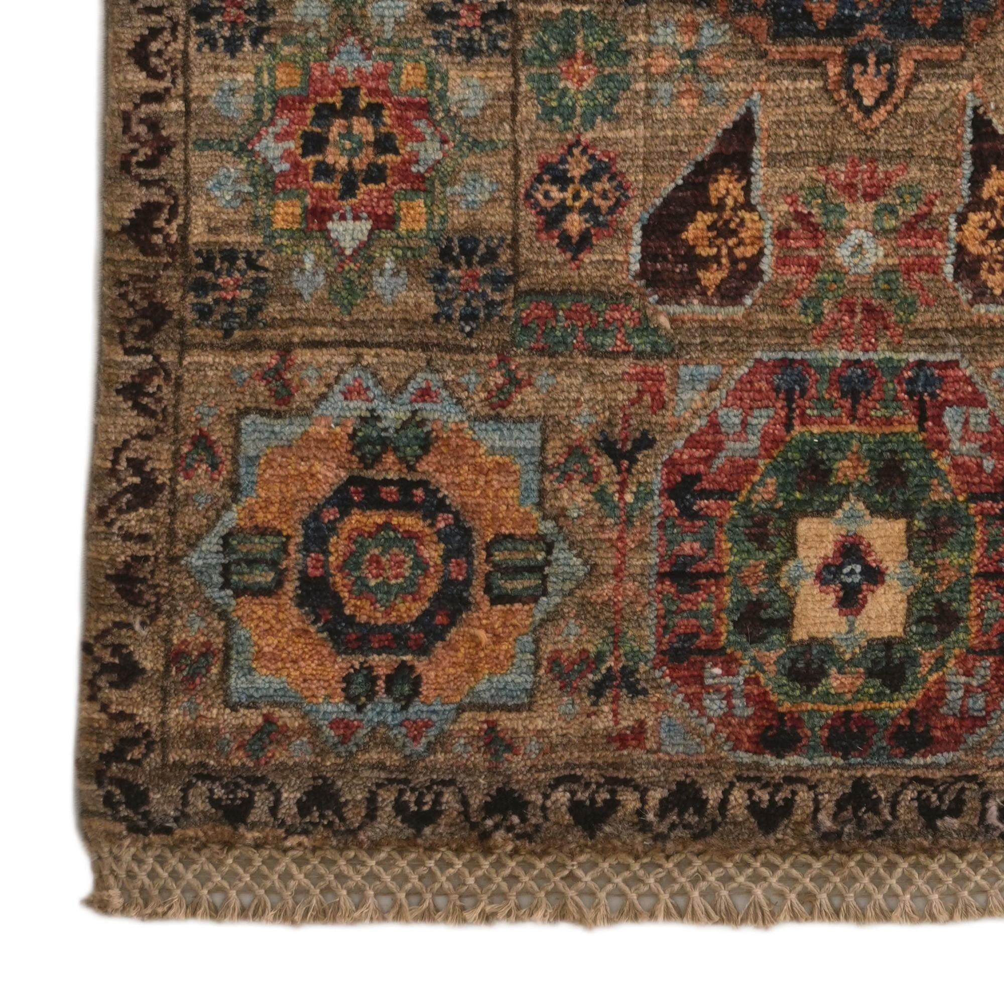 2' x 3' 1 Hand Knotted Mamluk Ziegler Rug