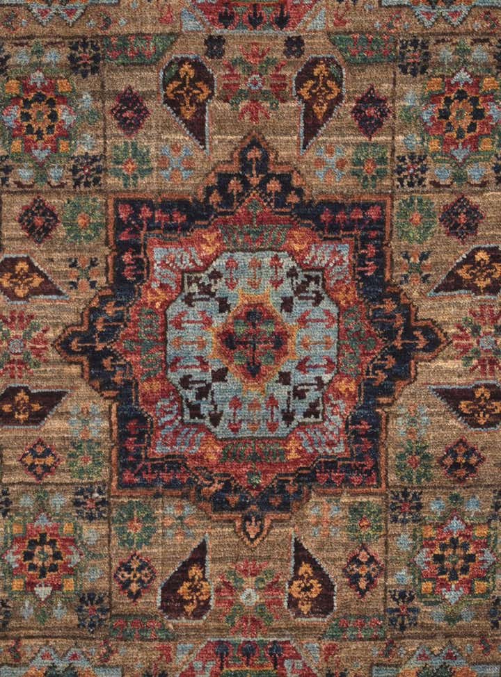 2' x 3' 1 Hand Knotted Mamluk Ziegler Rug