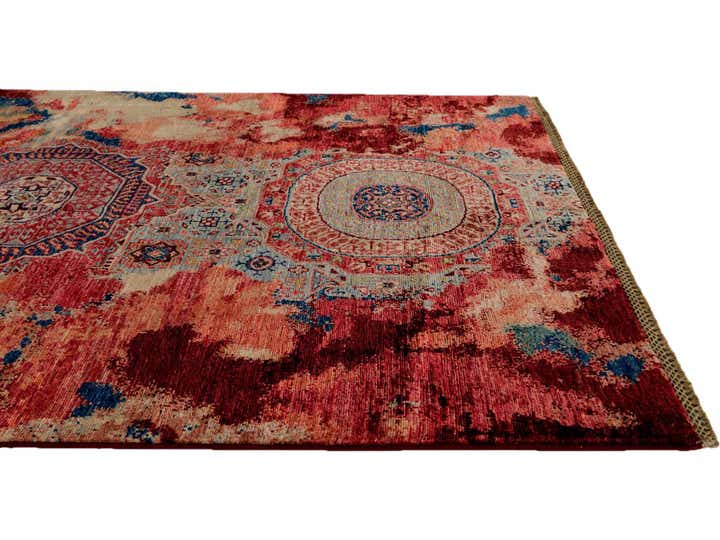 130cm x 190cm Handgeknüpft Mamluk Ziegler Teppich