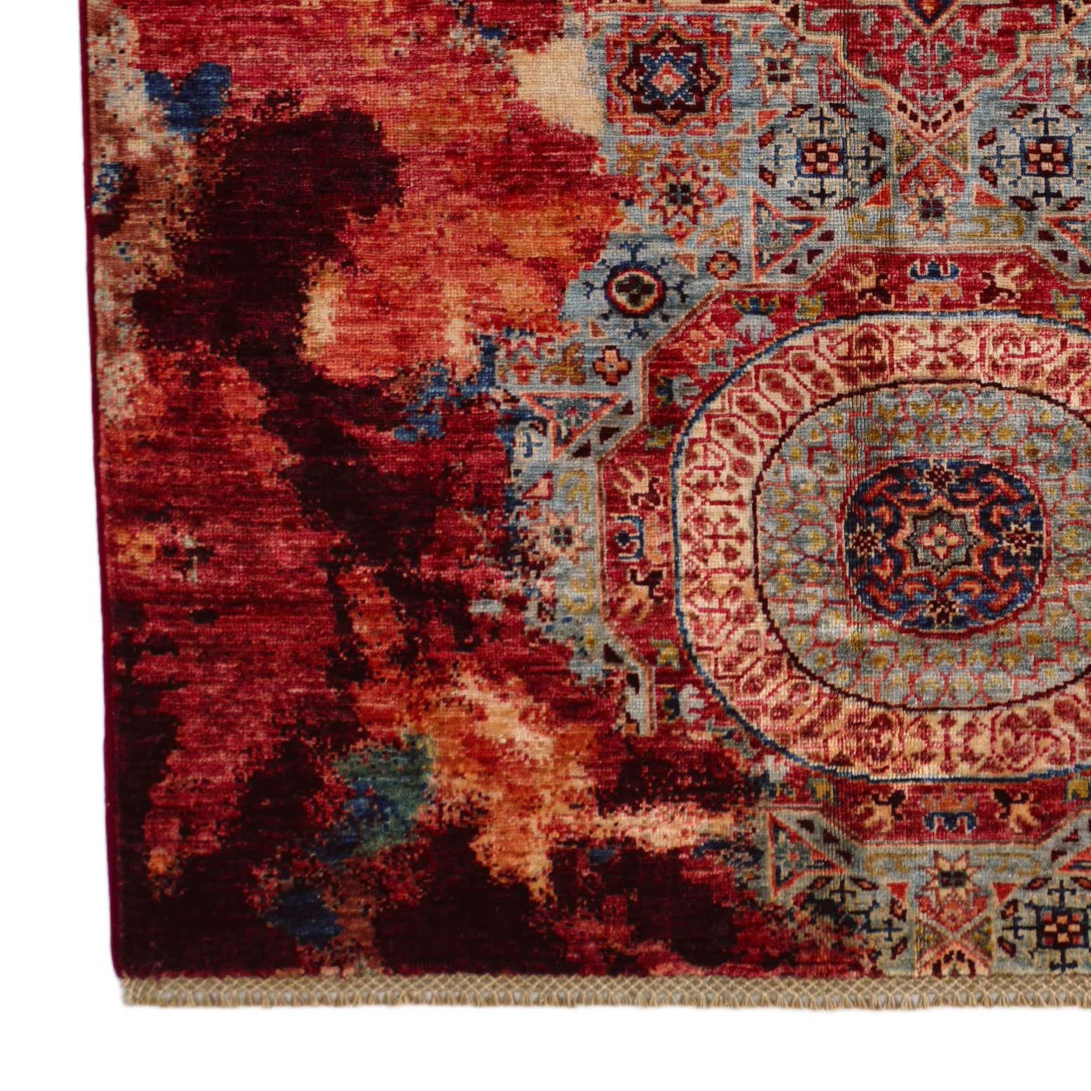 4' 4 x 6' 3 Hand Knotted Mamluk Ziegler Rug