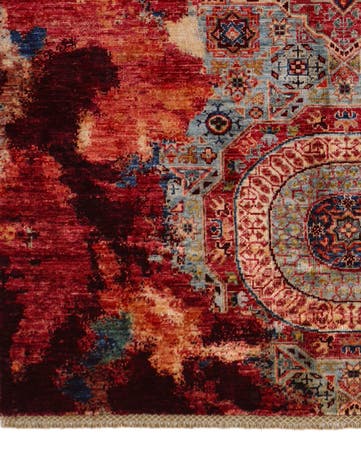 4' 4 x 6' 3 Hand Knotted Mamluk Ziegler Rug