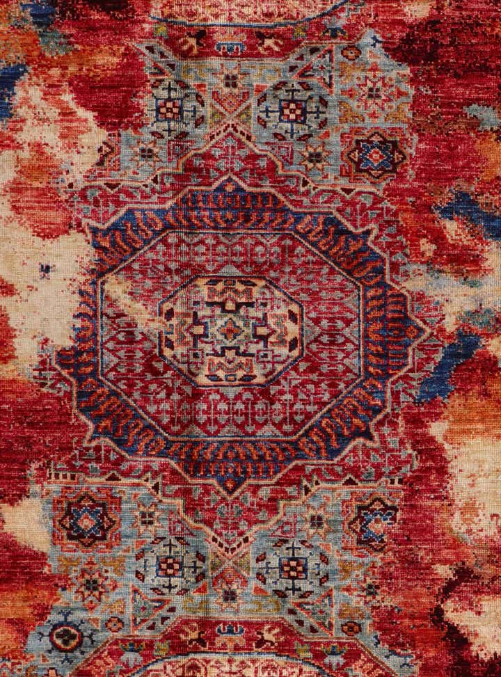 4' 4 x 6' 3 Hand Knotted Mamluk Ziegler Rug