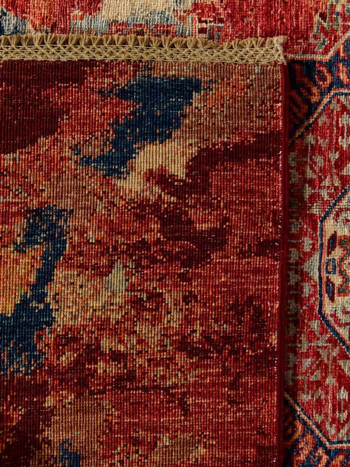 130cm x 190cm Hand Knotted Mamluk Ziegler Rug