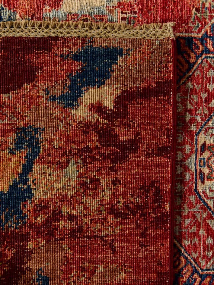 Detail image of 130cm x 190cm Hand Knotted Mamluk Ziegler Rug