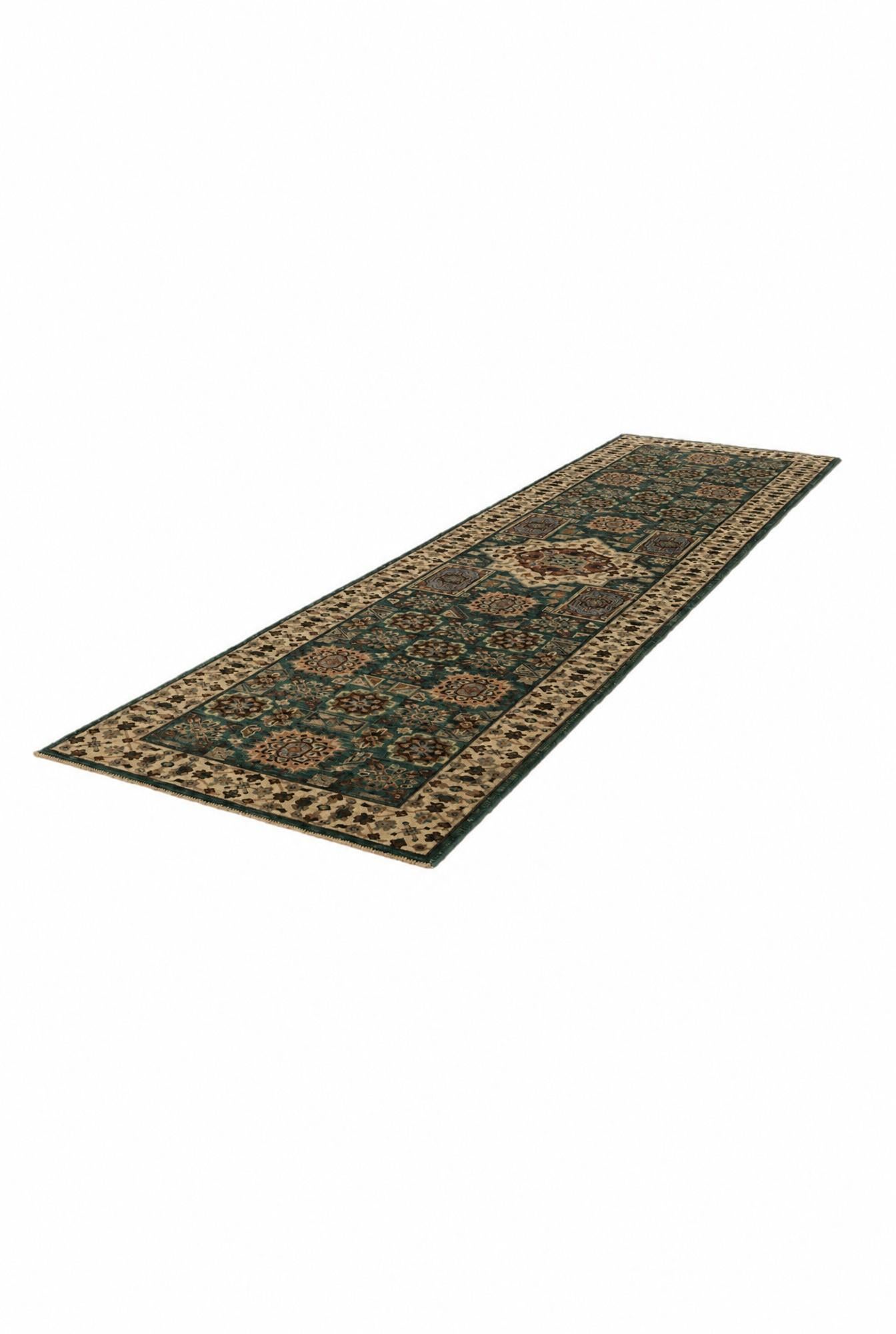 7' 4 x 9' 7 Hand Knotted Mamluk Ziegler Rug