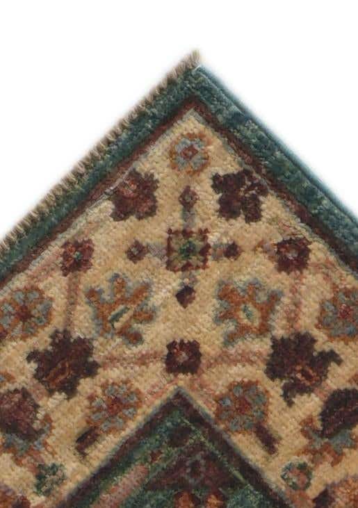 7' 4 x 9' 7 Hand Knotted Mamluk Ziegler Rug