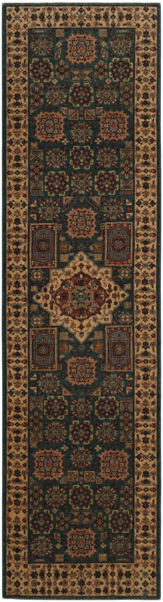 7' 4 x 9' 7 Hand Knotted Mamluk Ziegler Rug