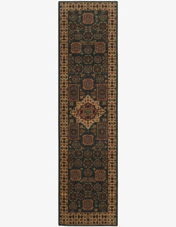 7' 4 x 9' 7 Hand Knotted Mamluk Ziegler Rug